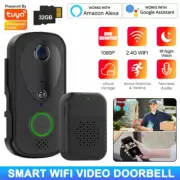 WIFI 2.4G&5G 1080P Camera Doorbell Call Intercom Tuya Smart Video Doorbell TOP