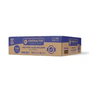 Bin Liners Heavy Duty Austar Contractor 240 Litre Black Packet 25 Carton 100