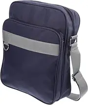 [HAPINARY] Student Crossbody Bag Chic Fabric Messenger Bag for Men High Capacity Design with Zipper Lightweight and Versatile for Daily Use present for