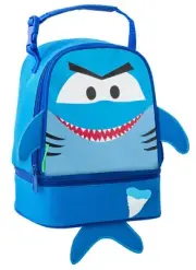 Stephen Joseph Shark Lunch Box for Kids - School Supplies - Snack Bags