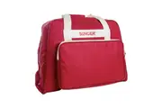 SINGER(R) Sewing Machine Carry Case - Multicolour Universal Canvas Tote Bag with Multiple Storage Pockets for Accessories