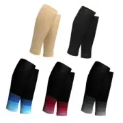 Calf Compressing Sleeve for Men and Women, 1 Pair Footless Compressing Socks