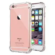 For Apple iPhone 6 Plus/6S Plus Case Shockproof Tough Air Cushion Gel Clear Transparent Heavy Duty Case Cover