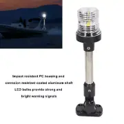 9in LED Fold Down Boat Stern Navigation Light IBoat Anchor Light 12V 24VDC New