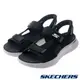 SKECHERS 男健走系列涼拖鞋 瞬穿舒適科技GO WALK FLEX SANDAL (229210BKGY)