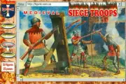 Orion 72019 Medival Siege Crew And Handgunners Figure 1/72 scale model kit