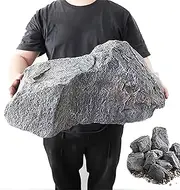 Artificial Rock for Landscaping, Garden Cladding, Realistic Texture, PU Foam, Long Life, Ideal for Patio Decoration and Landscaping (52 x 27 x 30 cm/52 x 1 x 1
