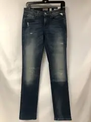 Jeans Woman Replay Ref WV617 98% Cotton Size W27 Blue Color New