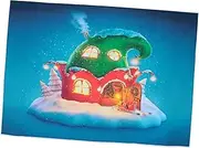 OSALADI Photography Background Cloth Decorations Party Xmas Photo Props Backdrop Christmas Merry Photographic Background Cloth Prop Photo Background Wall Hangings Tapestries