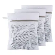 Small Honeycomb Lingerie Bags with Hanging Loop- 3 Pack Mesh Laundry Bags for...
