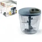 Pull Cord Pulling Food Chopper Manual Vegetable Slicer Hand Blender 500 / 900 ML