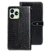IDEWEI For ZTE Axon 50 Lite Leather Case Phone Cover Wallet Stand
