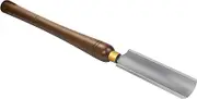DEEFIINE 2-Inches HSS Spindle Roughing Gouge Lathe Chisel,Wood Lathe Turning Tools With Beech Wood Handle ﻿