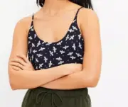Ann Taylor LOFT Women's Bee Scoop Neck Cami Tank Top ~ Size Small ~ NWT