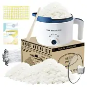 Soy Candle Making Kit with Wax MelterBulk Soy Wax for Candle Making DIY Candl...