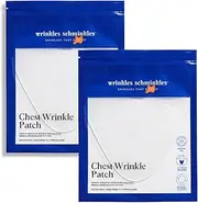 Wrinkles Schminkles 2-Pack Silicone Chest Wrinkle Pads - Made in USA - 100% Medical Grade Reusable Decollete Wrinkle Treatment Patches - Reduce Decolletage Wrinkles (2 Pack)