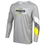 MSR 213-663-0031 Axxis Proto Jersey Small Grey/Hi-Vis