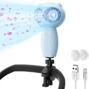 ELINGMOR~Blue OWL Portable Stroller Fan