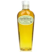 8 Oz Premium Pure Organic Cold Pressed Best Fresh Mustard Seed Oil DR. ADORABLE