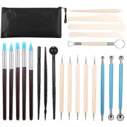22Pcs Polymer Clay Tools Clay Sculpting Modelling Tools Pottery Tools Kit