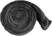 Laroal Replacement Robe Belt, Flannel Robe Belt, Tie for Robe, Hotel Robe, Tie Length 160-200cm, Soft, Breathable, Comfortable, Black