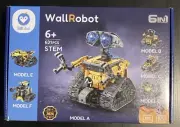 Sillbird STEM Building Toys, Remote & App Controlled Creator 6in1 Wall Robot