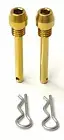 Titanium Gold Ano Pad Pin Retainer With Clip For Hope M4 X2 V4 Tech 4 Tech EVO