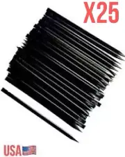 X25 Black Plastic Nylon Pry Spudger Black Opening Repair Tool iPhone iPad Laptop