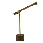 Adjustable Modern Table Lamp LED Touch Control Reading Table Lamp Thick Base ...