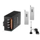 1.5KM Range 433MHZ 2CH RF Wireless Remote Control Switch Transmitter + Receiver