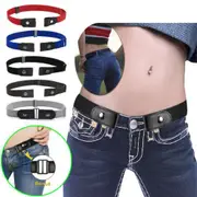 Buckle-free Elastic Invisible Comfortable Womens No Bulge Hassle Belt for Jeans