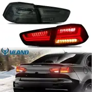 Smoke/Tinted LED Tail Light Sequential Indicator For 2008-2017 Mitsubishi Lancer (for: Mitsubishi)