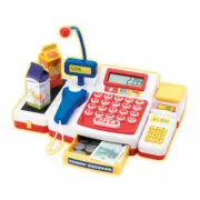 Simba Supermarket Cash Register with Scanner Cash Register Toy Plastic 104525700