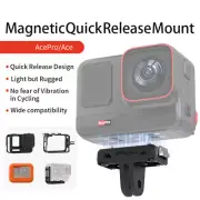 for Insta360 Ace Pro /Ace Magnetic Quick Release Base Mount Sports Camera Holder