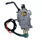 Motorcycle Carburetor W/ Solenoid and Fuel line For Honda GX340 GX390 188F 190F