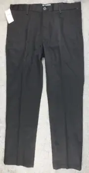 Dockers Men's The Best Pressed Slim Tapered Pants Black Size 33x30 NWT