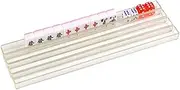 U-Shape Ruler Special Mini Mahjong Travel Mahjong Racks for Dormitory Mahjong Games, Outdoor Camping Mahjong,Clear