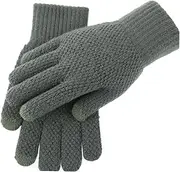 [WOFASHPURET] Touch Screen Gloves Winter Gloves Men Finger Gloves Glove Winter Paw Touchscreen Neon Fishnet Gloves Fingerless UV Gloves for Nails Full Finger Gym Hand Warmers Fleece Black