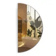 90cm Large Semicircular Mirror Distortion Free Bathroom Bedroom Hallway Mirror