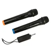 2 x Wireless Microphone Handheld Cordless Professional Mic Karaoke Receiver