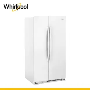 【Whirlpool 惠而浦】740L大容量定頻對開雙門冰箱(WRS315SNHW)