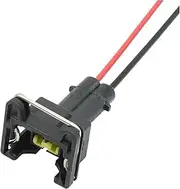 BIZOCA Automotive Connector DJ7023C-3.5-11/21 Water Temperature Sensor 368354-1 Fuel Injector Plug 1928402448(Multi)
