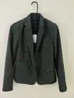 New Women's Banana Republic Polyester/Wool blazer Suit Jacket 2