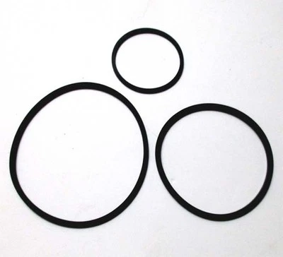 NEW (3) belts for Sony TCS-350 TCS 350 Walkman Cassette with Tracking #