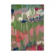 Harlequin X Sophie Robinson Wilderness Rug Peridot/Emerald