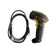 Symbol LS4208-SR20007ZZR 1D Handheld Wired Barcode Scanner with USB Cable Black