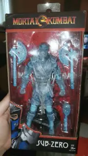 Sub-Zero GameStop Exclusive Ice Clone Variant Mortal Kombat McFarlane Toys 7”