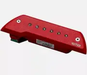 EMG ACS BAJO QUINTO Active Soundhole Pickup Red
