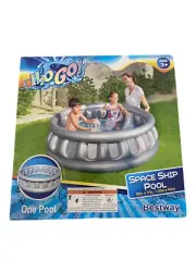 New In Box H2OGo Inflatable Spaceship Swimming Pool Kids Water 60" L x 17” D