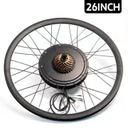 Lndustrial 48V 1500W Ebike Motor Kit 26in Wheel Shockproof Rustproof